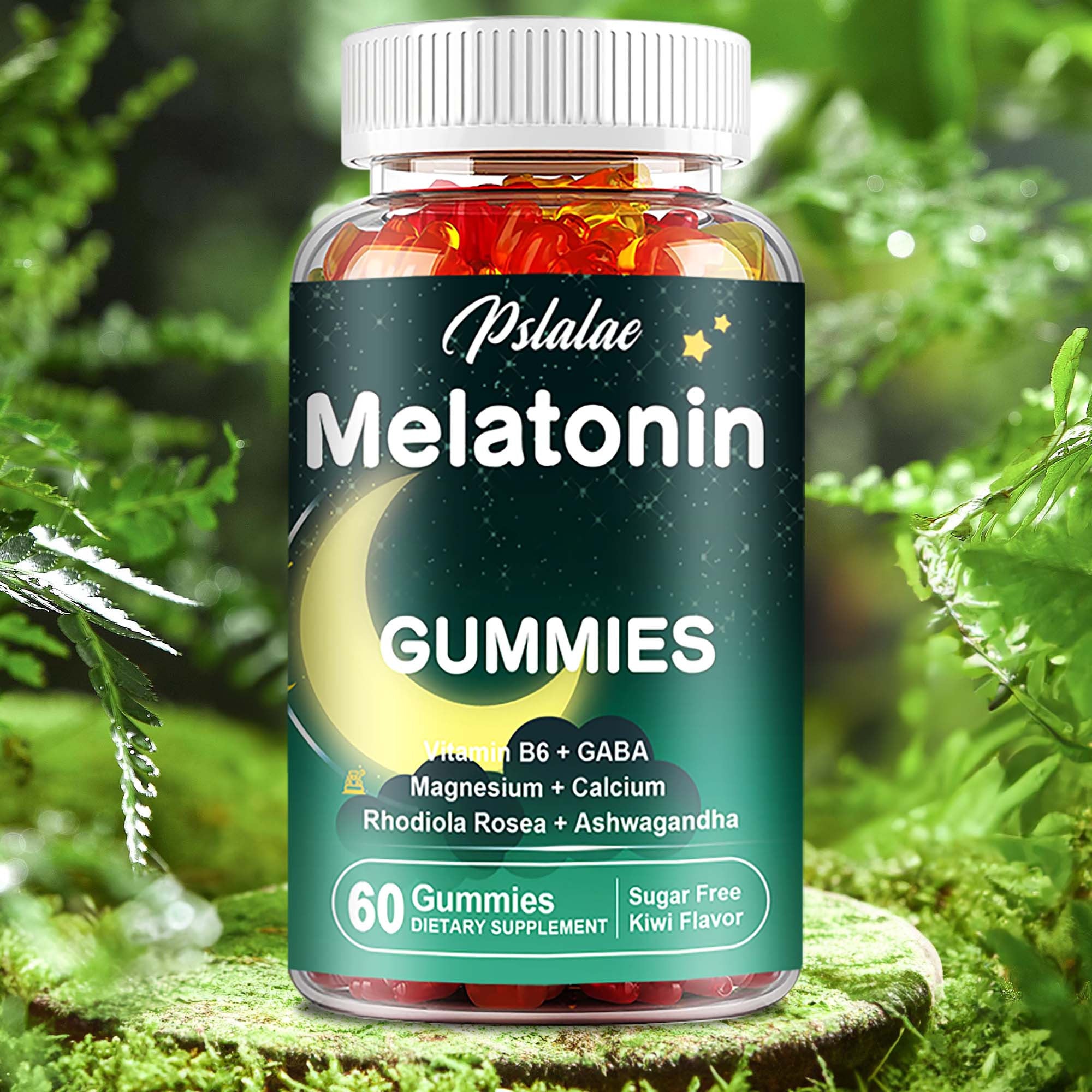 Melatonin 10mg with Vitamin B6 and Magnesium 60 Capsules