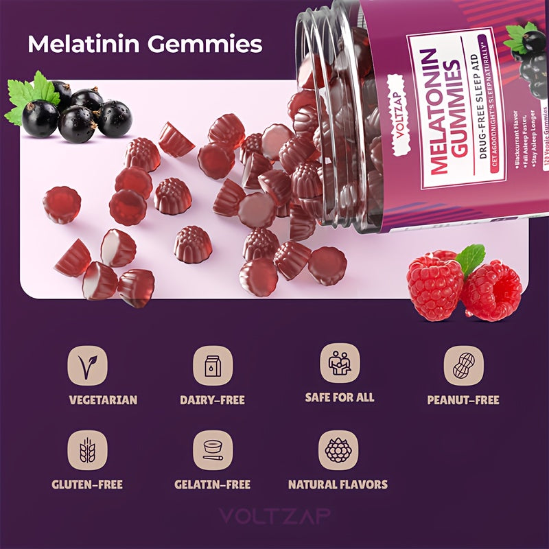 Melatonin Gummies 10mg Natural Sleep Aid – 60 Count