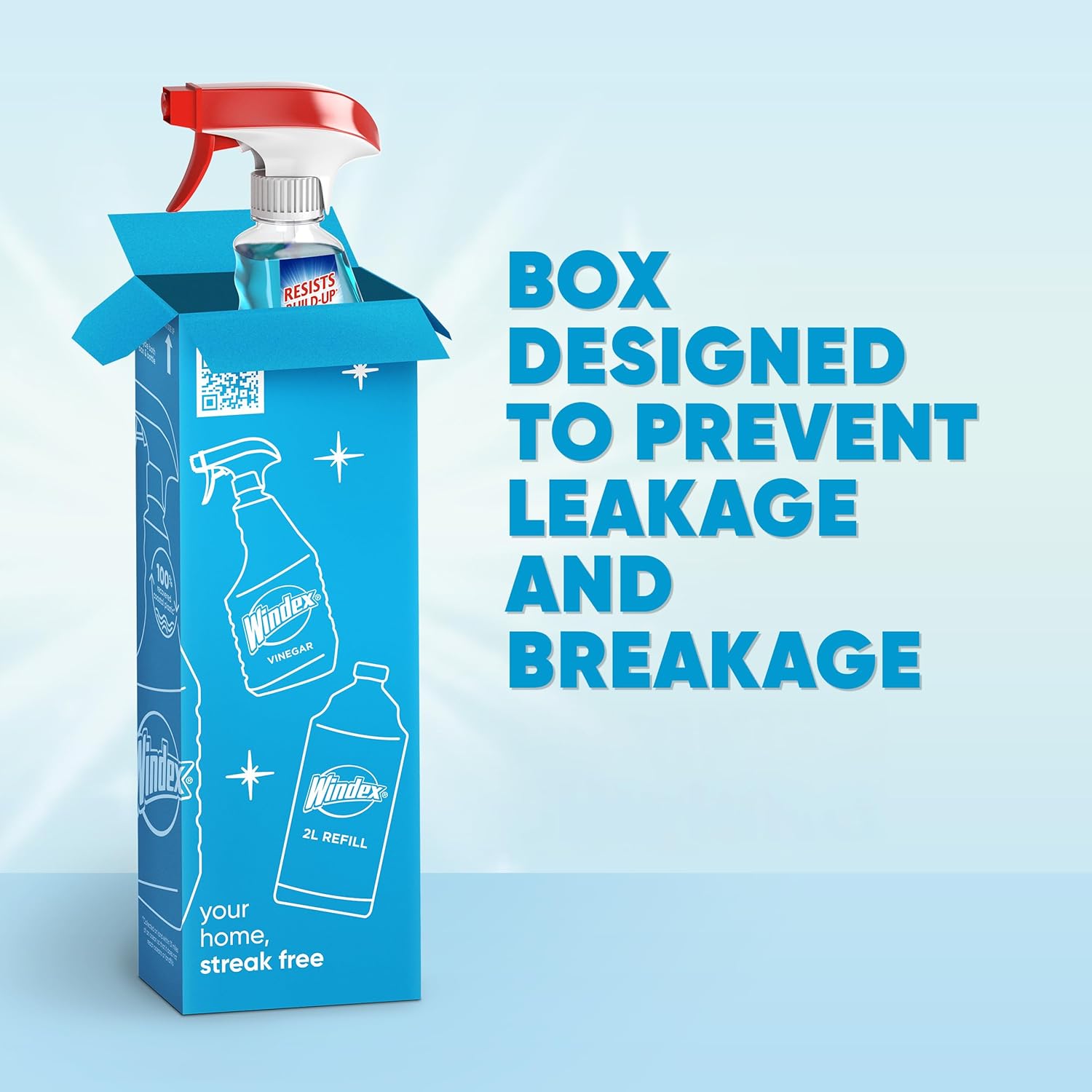 Windex Glass and Window Cleaner Spray Bottle, 23 Fl Oz