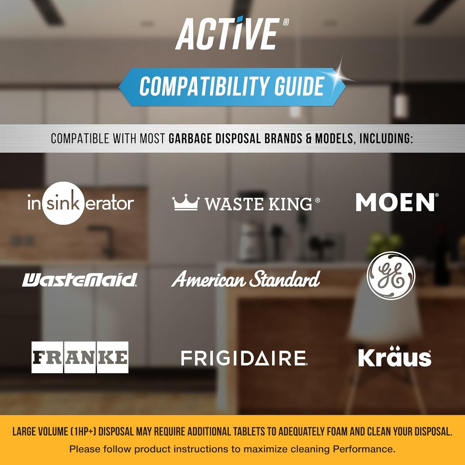 Garbage Disposal Cleaner Deodorizer Tablets - 24 Pack