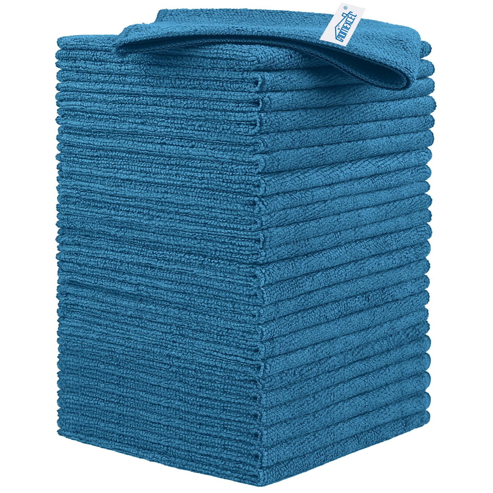 HOMEXCEL Microfiber Cleaning Cloth,12 Pack Cleaning Rags