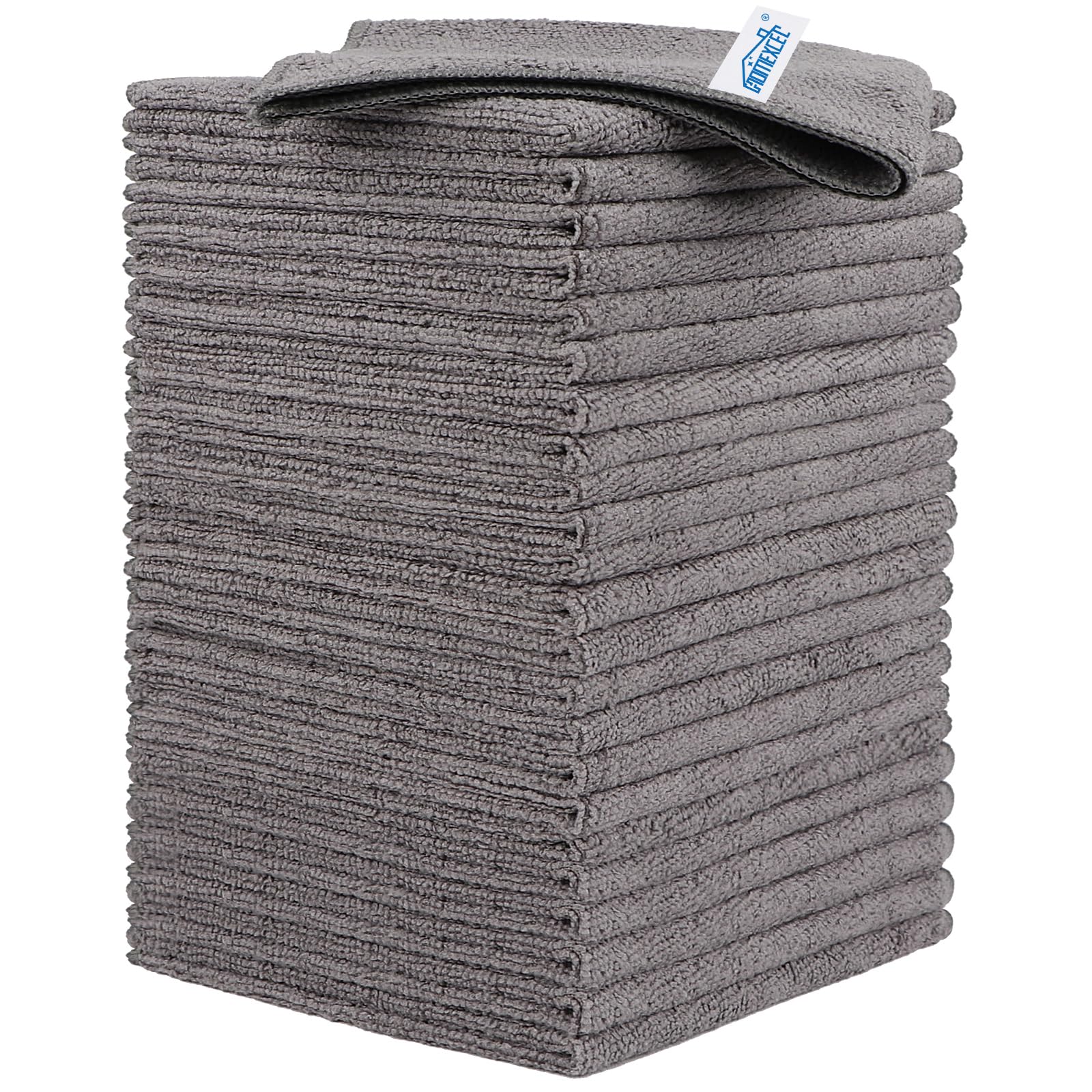 HOMEXCEL Microfiber Cleaning Cloth,12 Pack Cleaning Rags