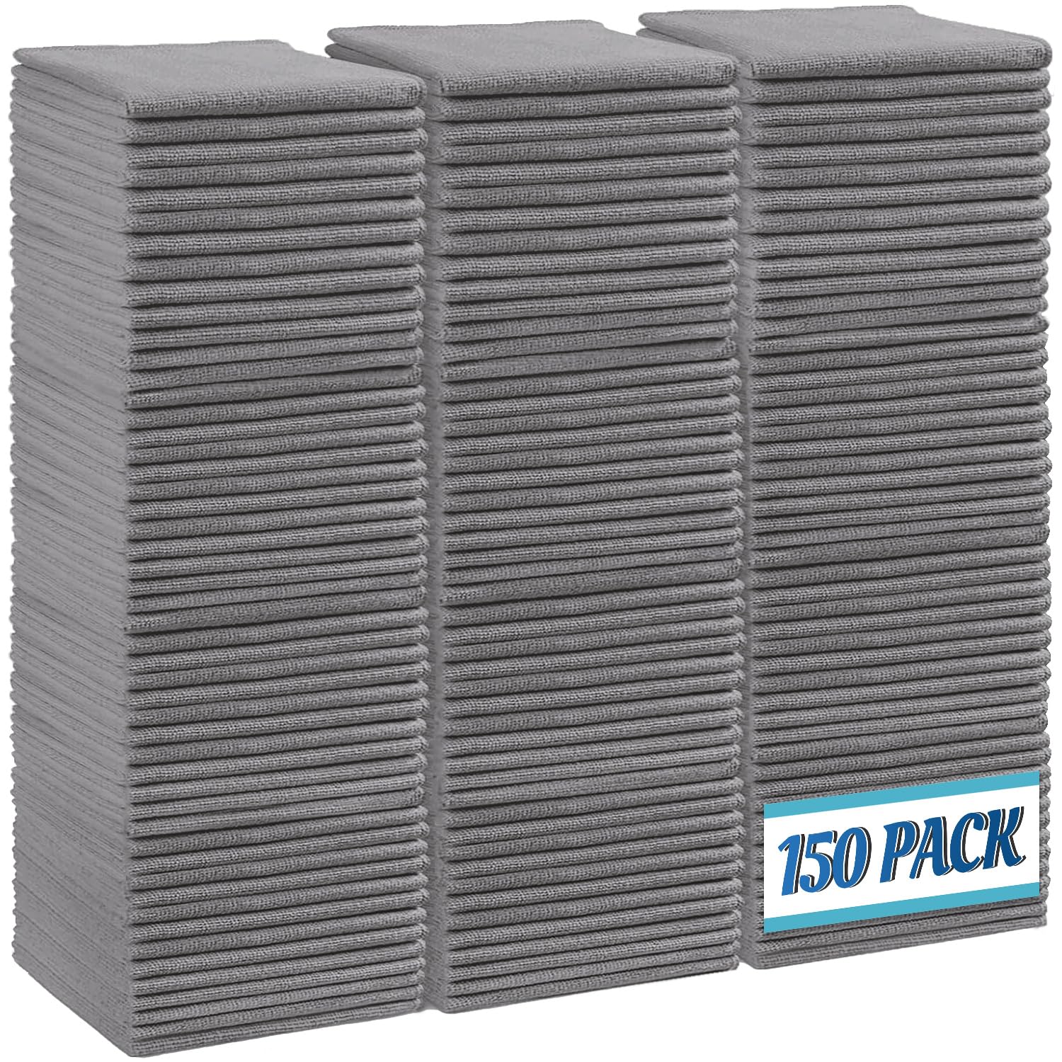 HOMEXCEL Microfiber Cleaning Cloth,12 Pack Cleaning Rags